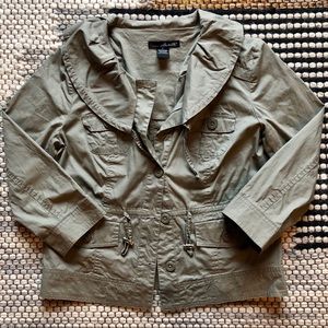 Willi Smith Light Army Green Jacket